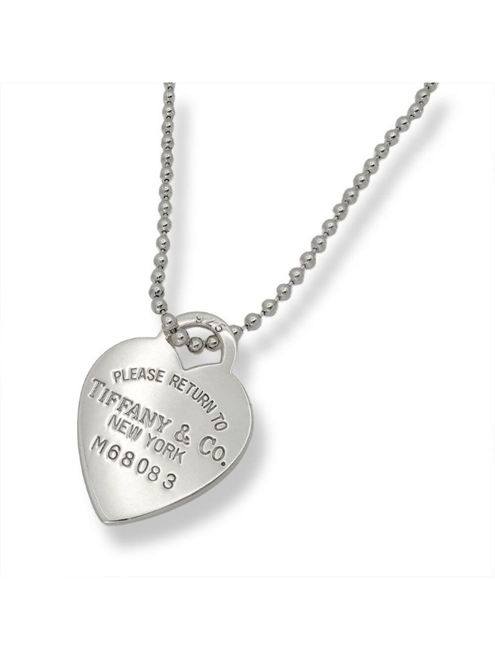 Tiffany & Co Heart Tag Return to Tiffany Ball Chain Necklace